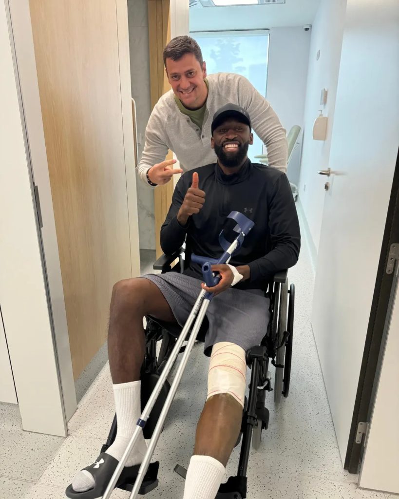 Antonio Rüdiger Sidelined for Remainder of Season After Knee Surgery