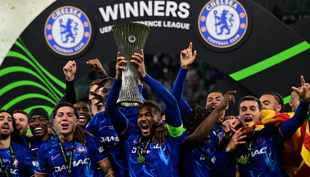 Chelsea crowned Conference League Champions after win over Real Betis