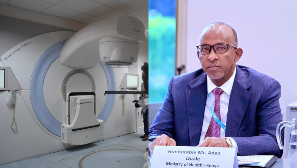 Health CS Adan Duale apologizes for KNH cancer machine breakdown, promises quick action