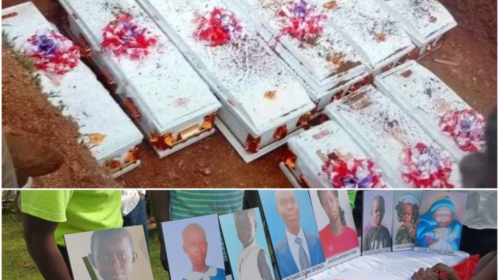 Ugunja fire victims laid to rest amid calls for justice