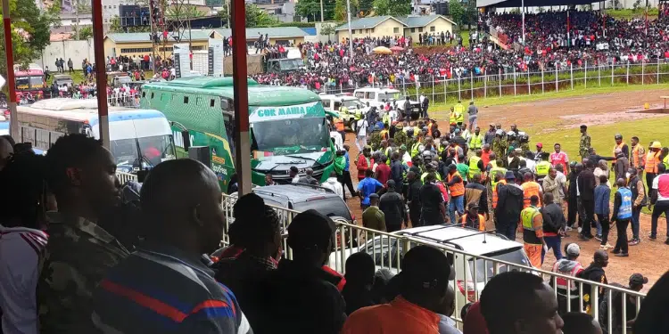 Title: Horror at Gusii Stadium: FKF Vows Action After 72 Injured in Shabana-Gor Mahia Mayhem
