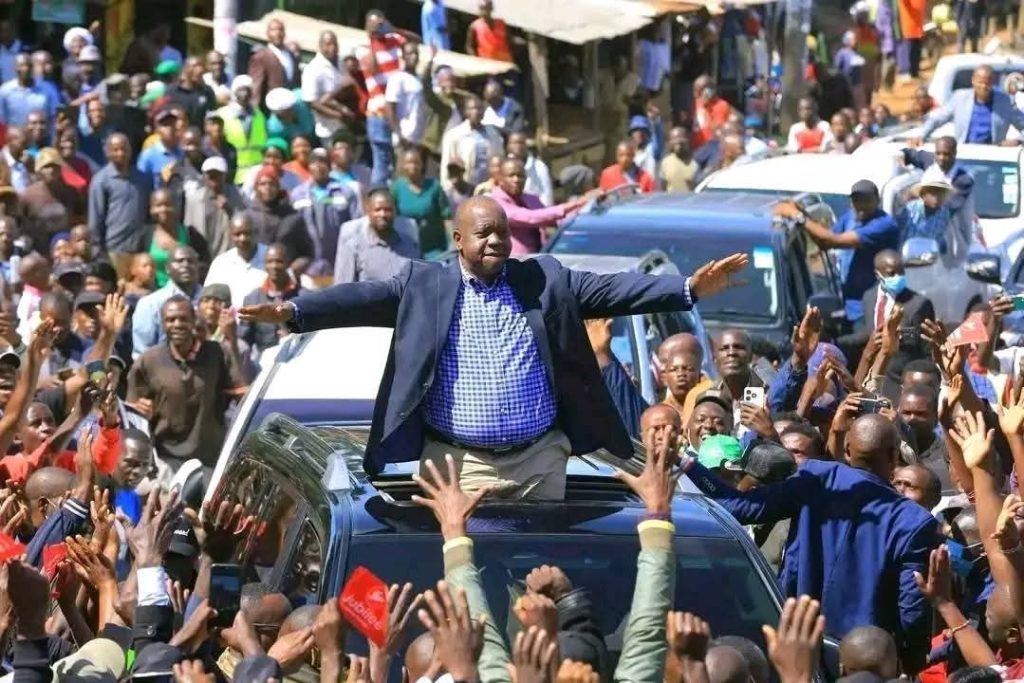 Matiang’i atangaza rasmi kuwania urais 2027, akaribishwa kwa mbwembwe Gusii