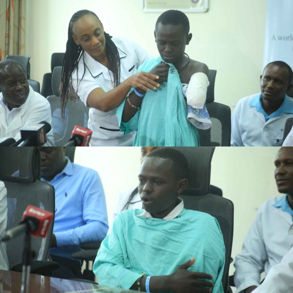 Kenyan doctors make history with first-ever surgery to restore feeling in amputated arm