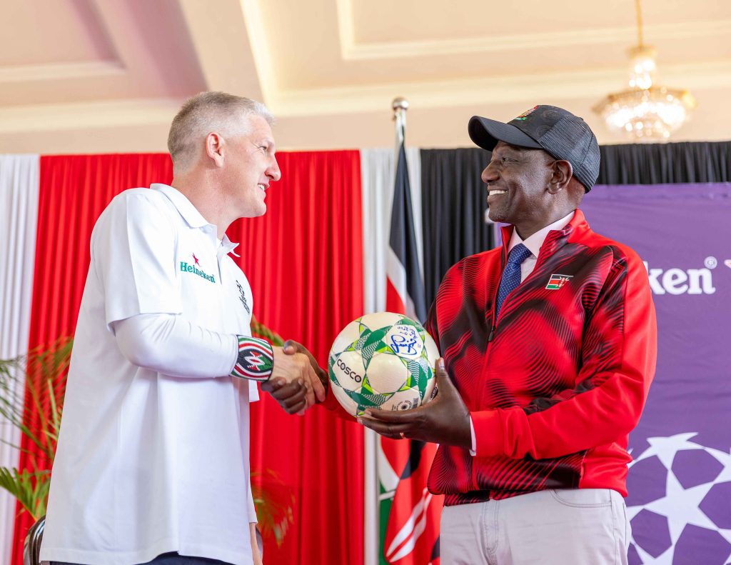 Ruto’s message to Arsenal ahead of Champions league tie