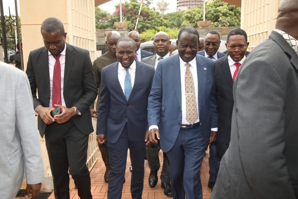 Raila meets Senators to discuss revenue sharing formula