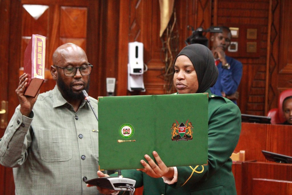 IEBC Commissioner nominee Hassan Noor Hassan: ”I’m related to Junet Mohammed, I’m his brother in-law”