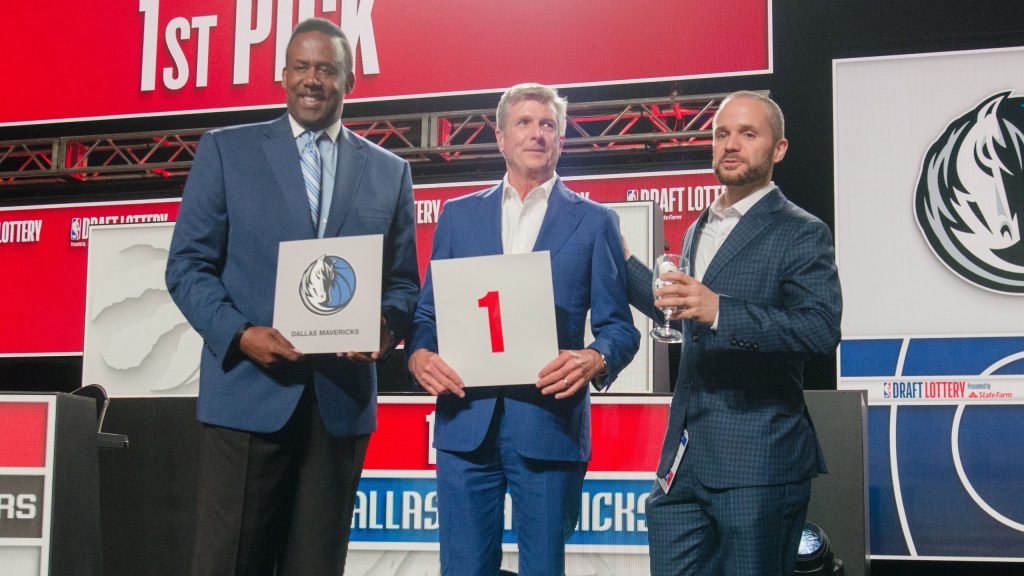 Dallas Mavericks win NBA draft lottery despite 1.8% chance