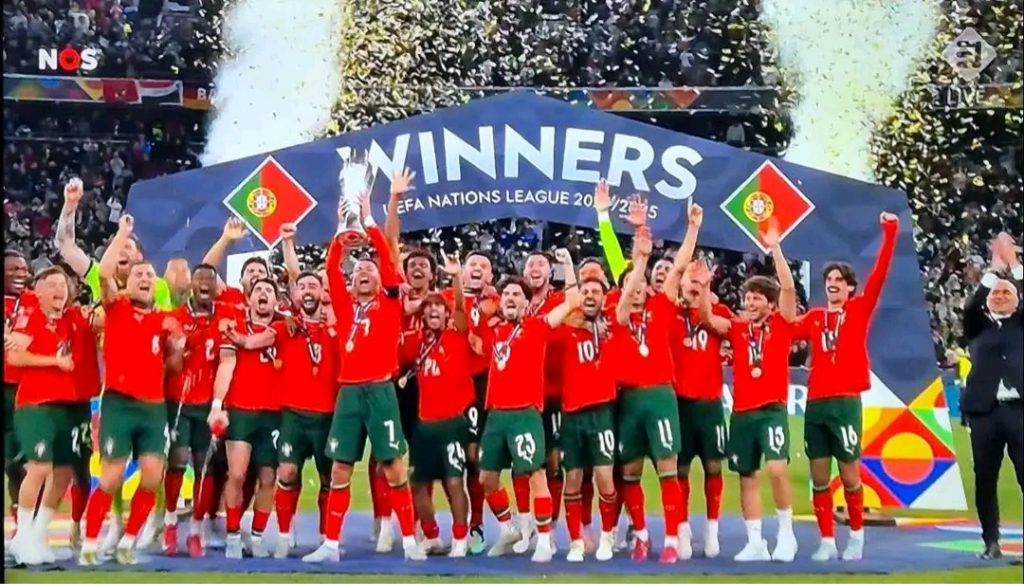 Portugal edge Spain in thrilling Iberian final to clinch second UEFA Nations League Title