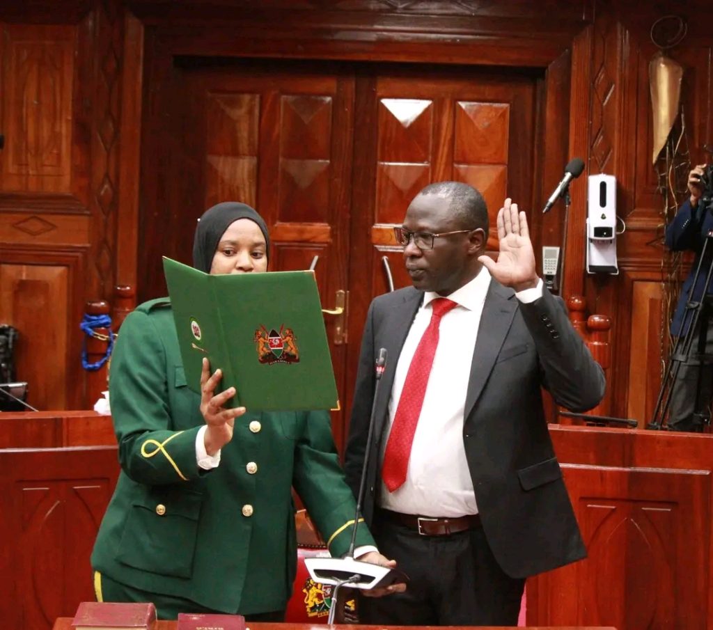 President Ruto appoints Erastus Edung Ethekon as new IEBC chairperson