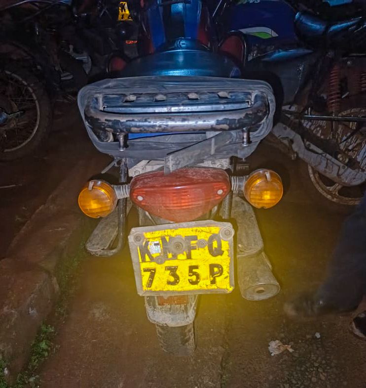 Police arrest two suspects in Mudete town for theft.