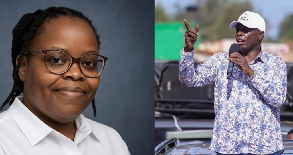 Rigathi Gachagua slams Rose Njeri’s arrest, calls it a crackdown on youth and digital dissent