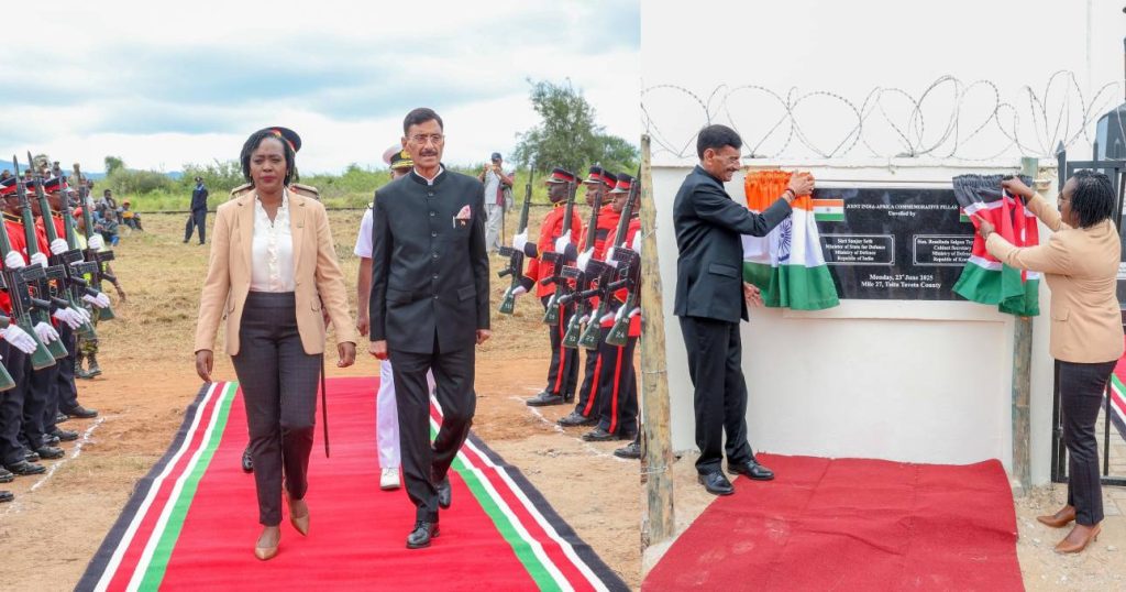 Kenya and India honour World War I heroes with joint memorial in Taita Taveta