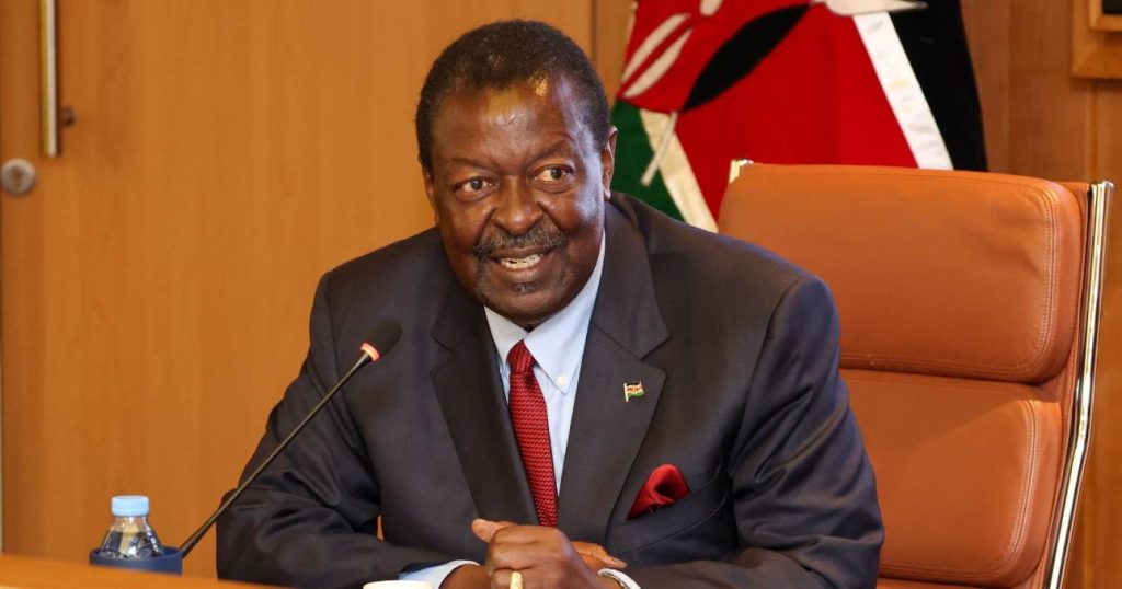 Prime CS Mudavadi represents President Ruto at Kultaranta Talks in Finland