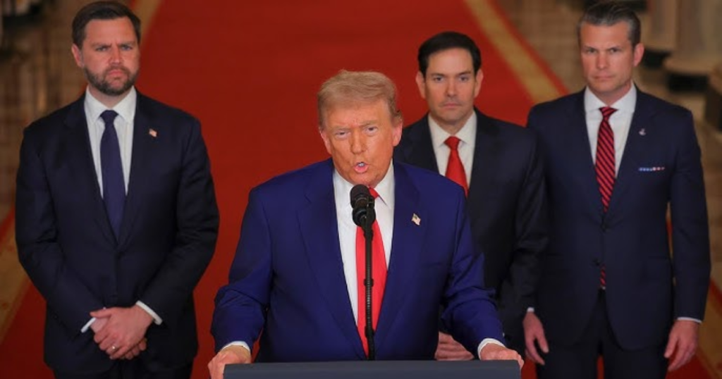 ‎Trump announces successful strike on Iranian nuclear sites