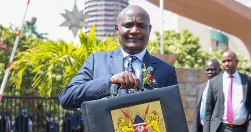 County Governments dealt major blow as CS Mbadi allocates KSh 405 Billion, below their demand