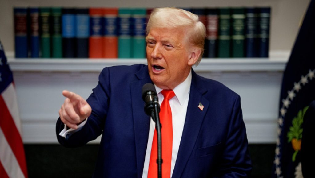 Trump issues order banning nationals from 12 countries from traveling to the US
