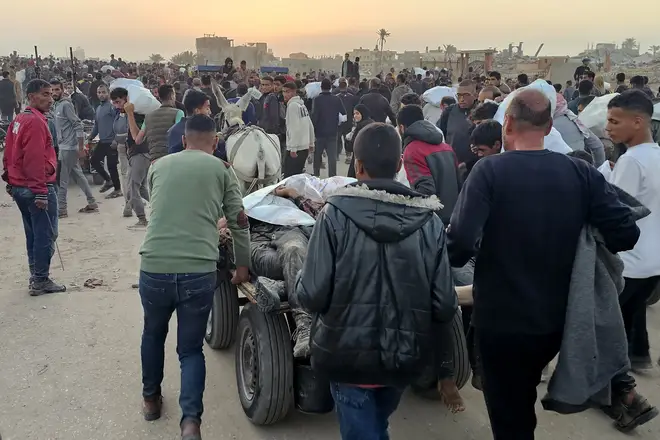 Deadly clash at Gaza aid center as 26 are killed, 150 injured
