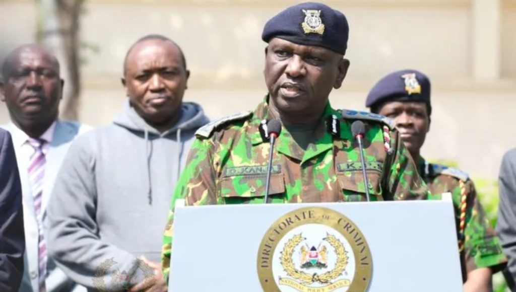 Inspector General Kanja issues tough warning on violent demonstrations