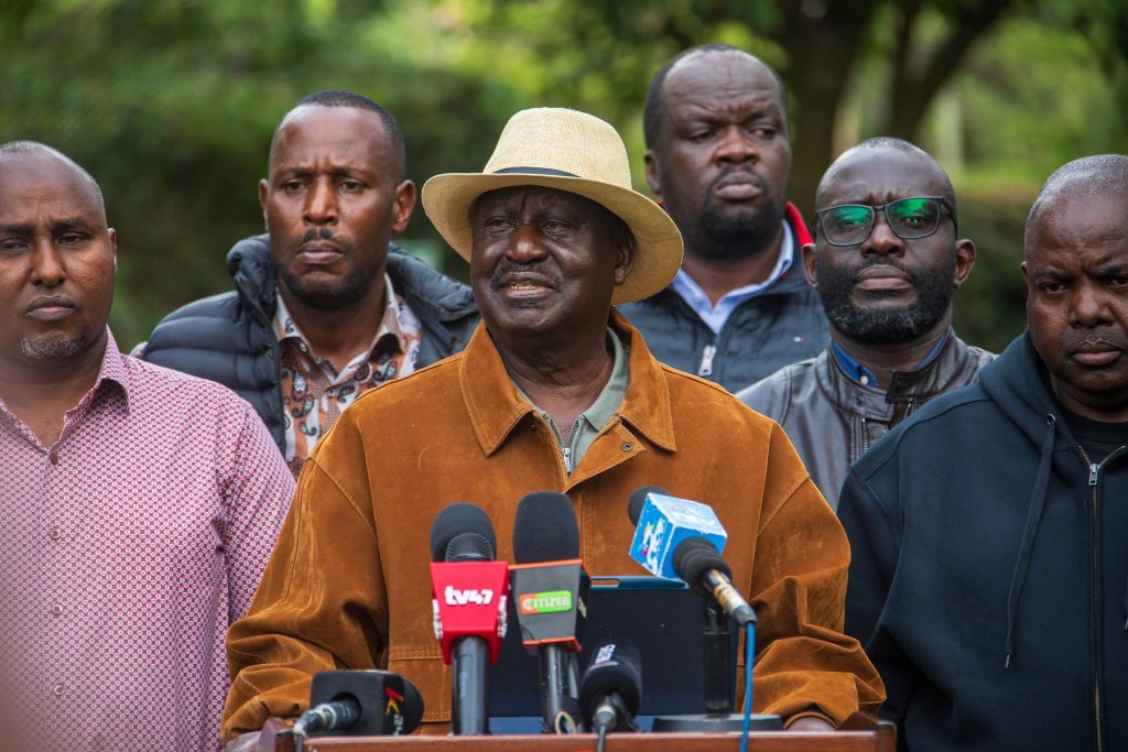 Raila proposes intergenerational dialogue to rescue Kenya from crisis