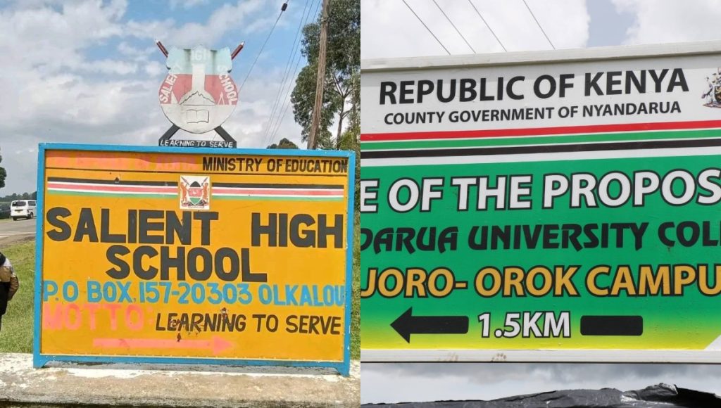 Salient Secondary School in Ol Kalou to be closed for planned Nyandarua University construction