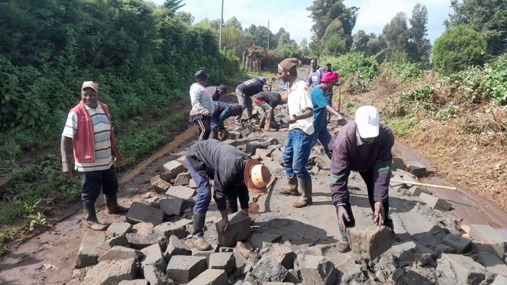 Nyandarua: Tumaini Residents protest poor road status