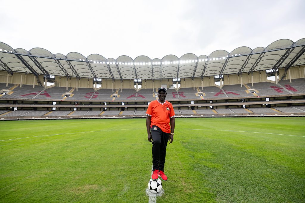 President Ruto inspects Kasarani Stadium ahead of next month’s 2024 CHAN