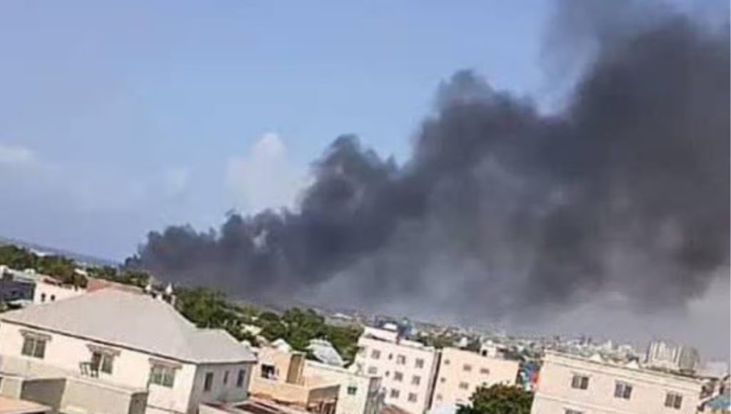 Five killed in AU peacekeeping helicopter crash at Mogadishu airport