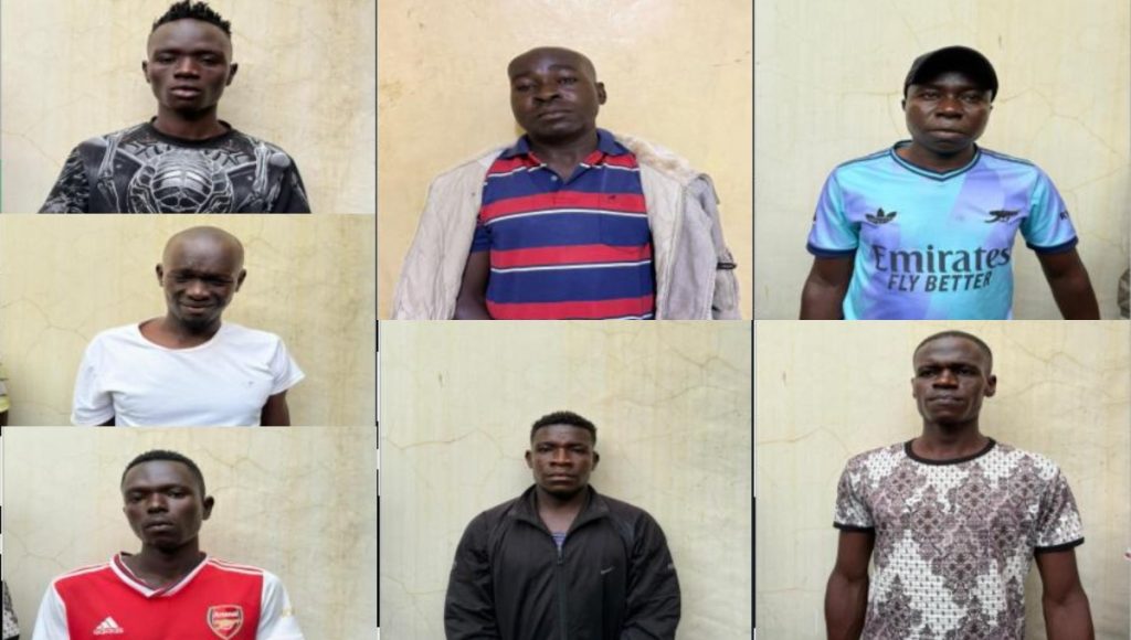 Mawego police station arson suspects charged with terror offences
