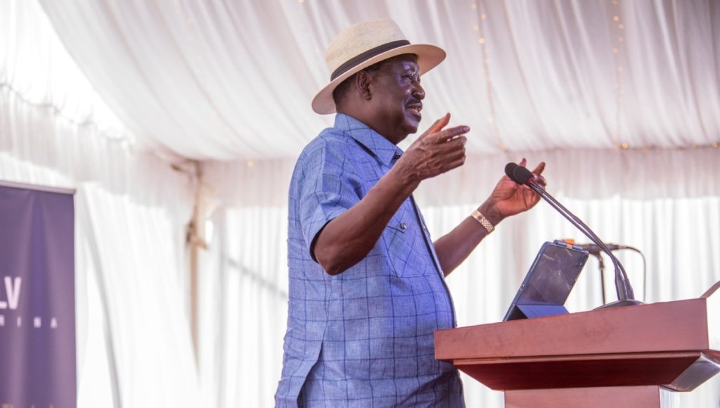Raila calls for peaceful Saba Saba commemoration at Kamukunji